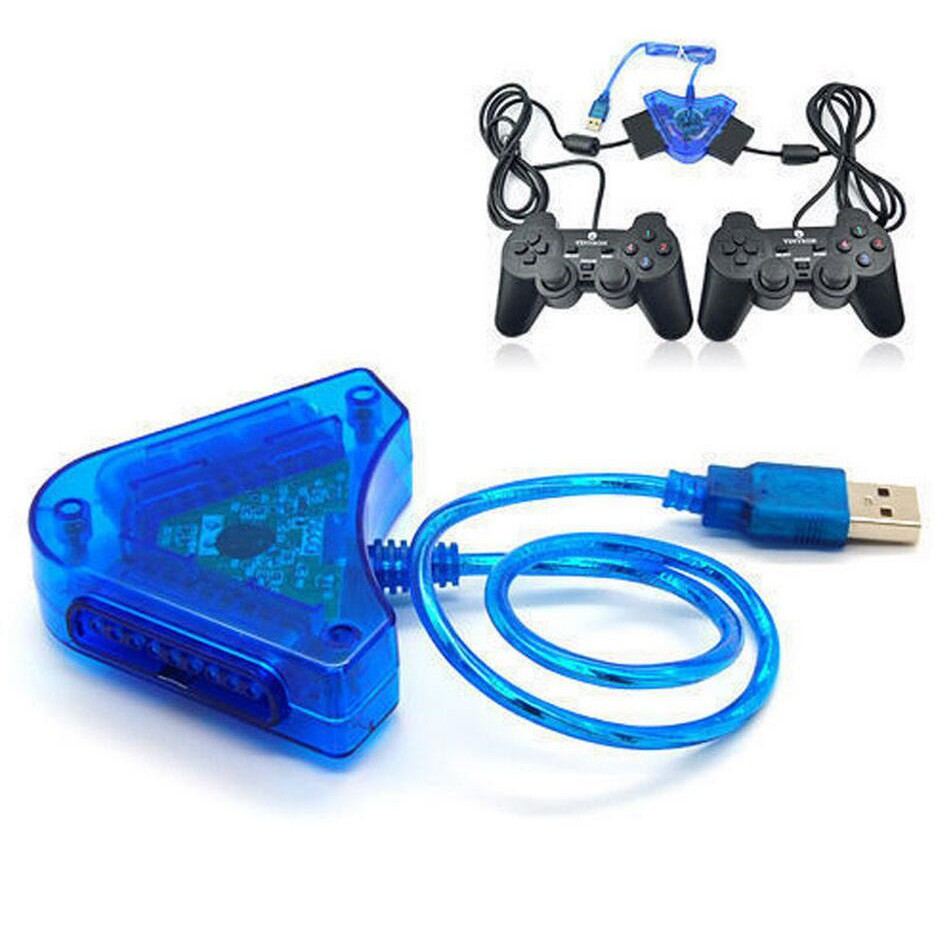 Cổng Chuyển Rắc chuyển cho Tay Cầm PS2 to PC loại Tốt, Đầu Chuyển Tay Cầm PS2 Sang USB