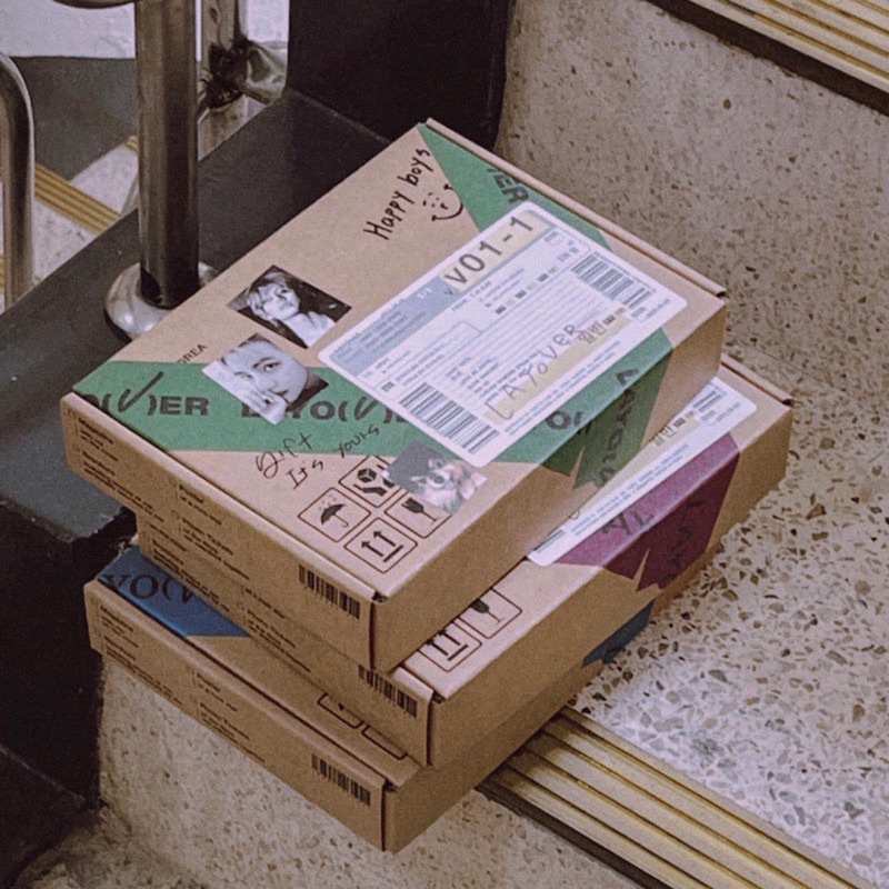 Album BTS V Taehyung - Layover V Solo Layover Nguyên Seal