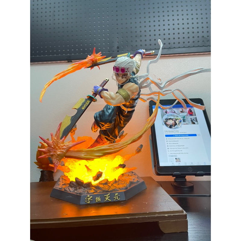 MÔ HÌNH ÂM TRỤ TENGEN CAO 35cm Được mod led USB Siêu Đẹp