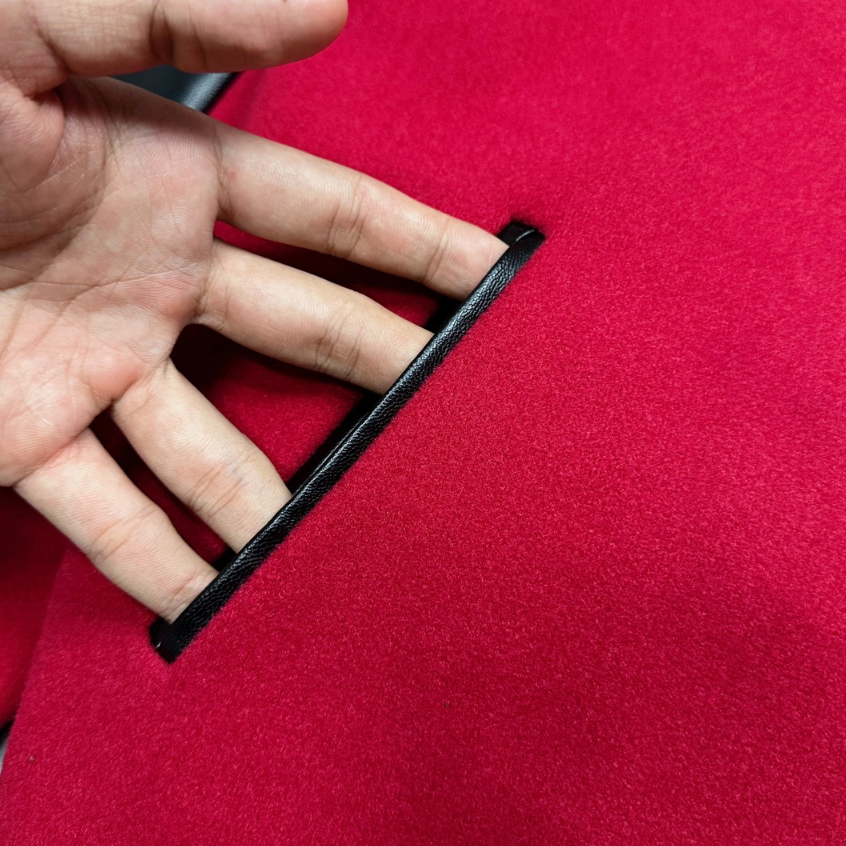 Áo Khoác Bomber phối da đẳng cấp cho mùa đông NeWW 2023 Hàng không đụng chợ