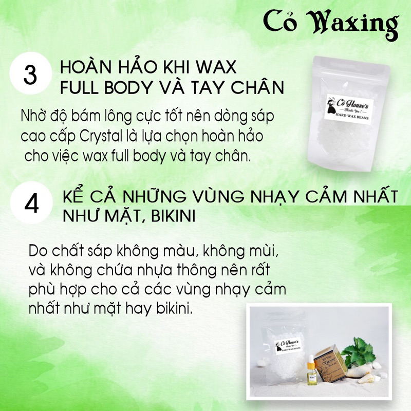 Sáp wax lông nóng hard wax bean cao cấp nhập khẩu tẩy sạch lông tay chân nách bikini