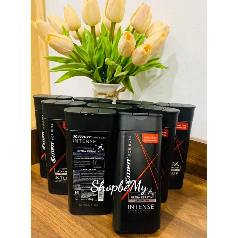 Dầu gội nước hoa Xmen mùi hương nam tính, 2x sạch sâu và lưu hương 12h