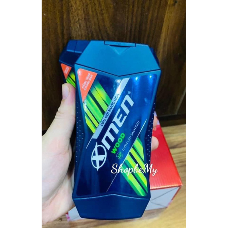 Dầu gội nước hoa Xmen mùi hương nam tính, 2x sạch sâu và lưu hương 12h