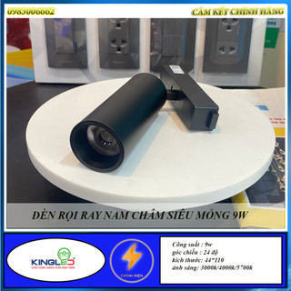 Đèn rọi ray nam châm siêu mỏng Kingled 9w