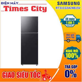 Tủ lạnh samsung inverter 305 lít rt31cg5424b1sv