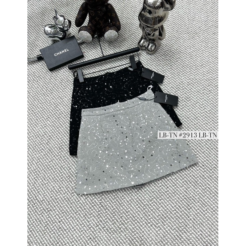 CHÂN VÁY KIM SA CẠP CAO HÀNG QC CAO CẤP CHUẨN TAG MÁC MS23441