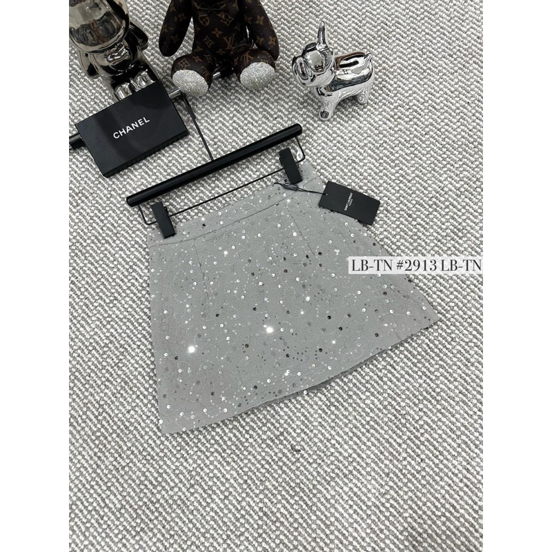 CHÂN VÁY KIM SA CẠP CAO HÀNG QC CAO CẤP CHUẨN TAG MÁC MS23441