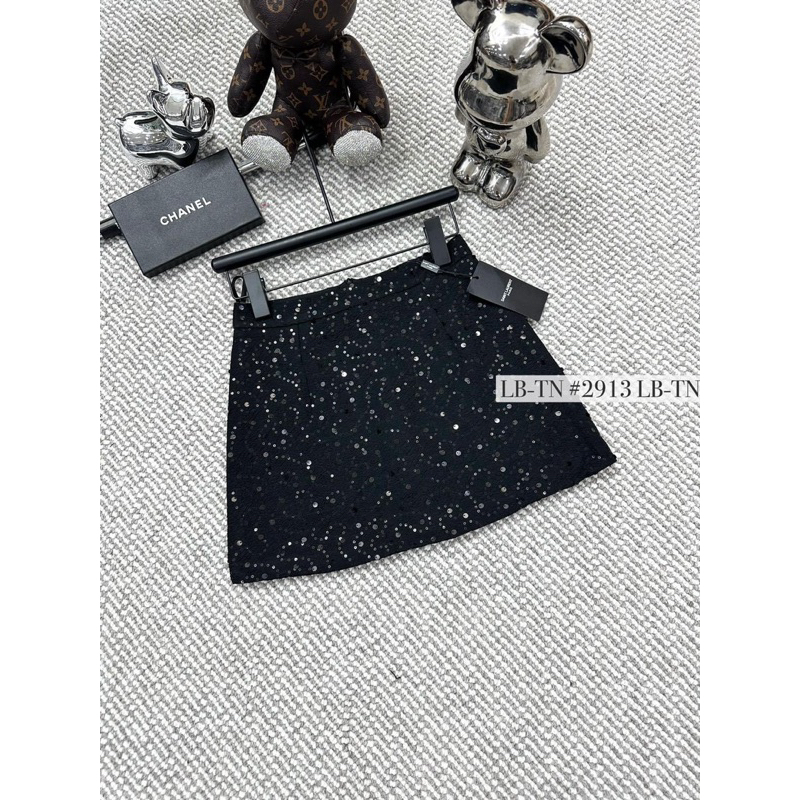 CHÂN VÁY KIM SA CẠP CAO HÀNG QC CAO CẤP CHUẨN TAG MÁC MS23441