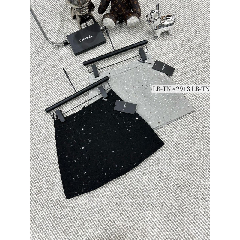 CHÂN VÁY KIM SA CẠP CAO HÀNG QC CAO CẤP CHUẨN TAG MÁC MS23441