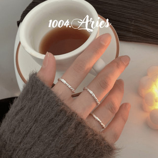Nhẫn nữ S925 kiểu xoắn basic - 1004.ARIES
