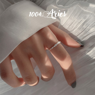 Nhẫn nữ S925 kiểu xoắn basic - 1004.ARIES