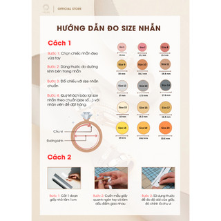 Nhẫn ngọc thuỷ tảo SP650 CARA GEM