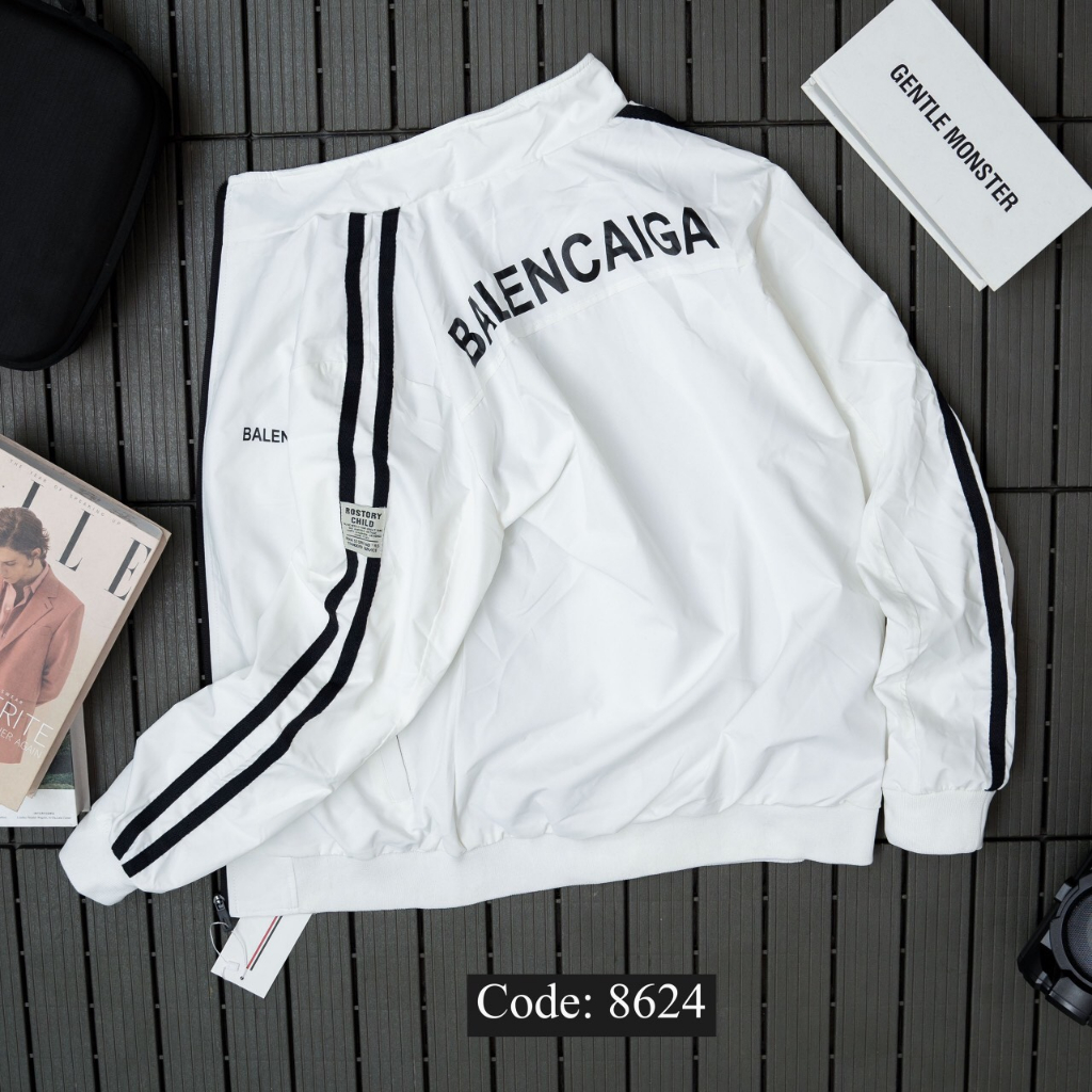 Áo khoác nam, áo khoác gió nam thể thao 2 lớp,  viền 3 đơn giản trang trọng,dáng ôm vừa