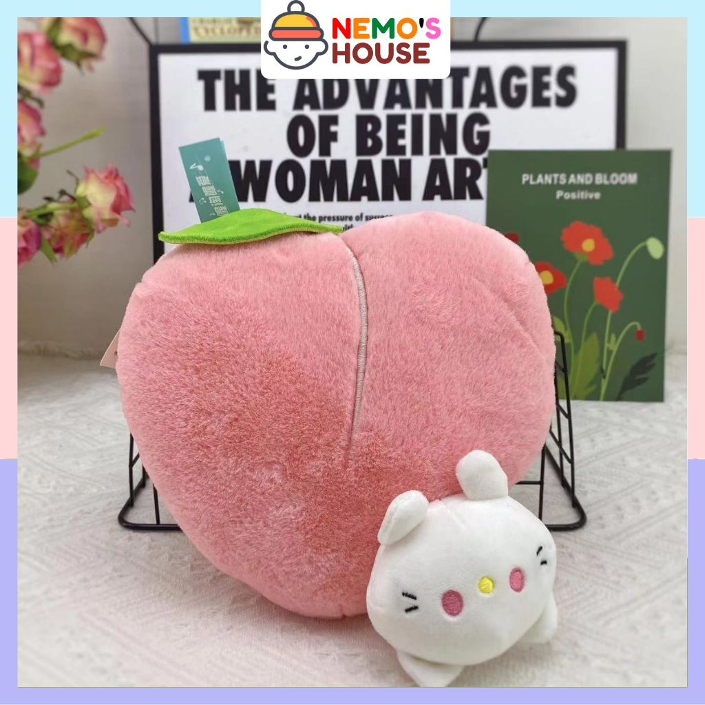 Gấu bông trái cây mini đáng yêu cho bé, thú nhồi bông trái cây mix con vật dễ thương, nhiều size và kiểu dáng xinh xắn