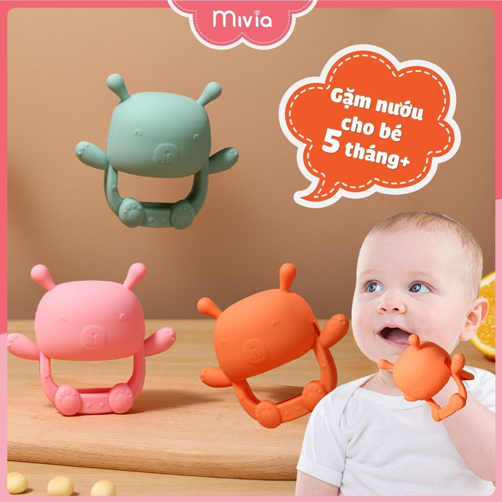 Gặm nướu cho bé, gặm gấu siêu mềm