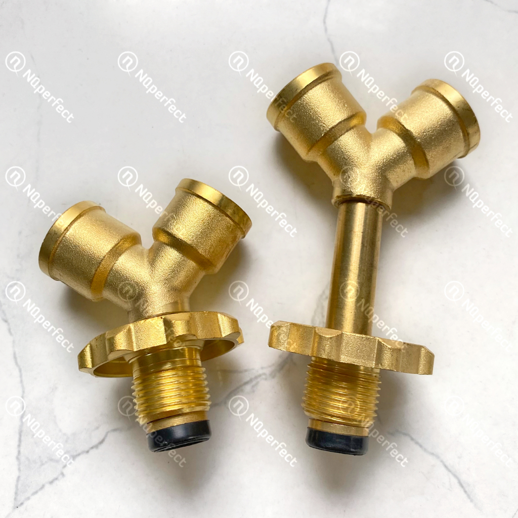 Van chữ Y / Van kết nối 2 bếp ga - 1 Bình gas xài 2 bếp