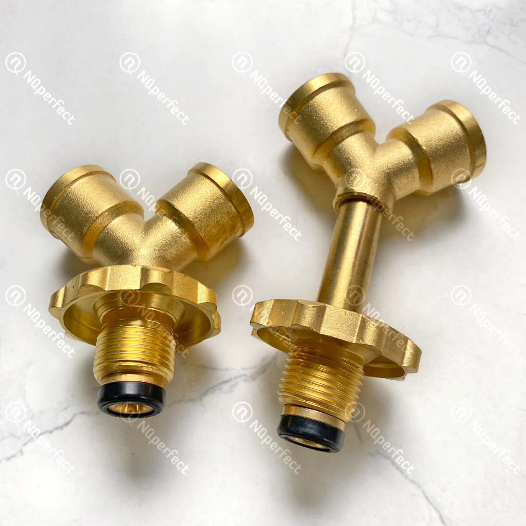 Van chữ Y / Van kết nối 2 bếp ga - 1 Bình gas xài 2 bếp