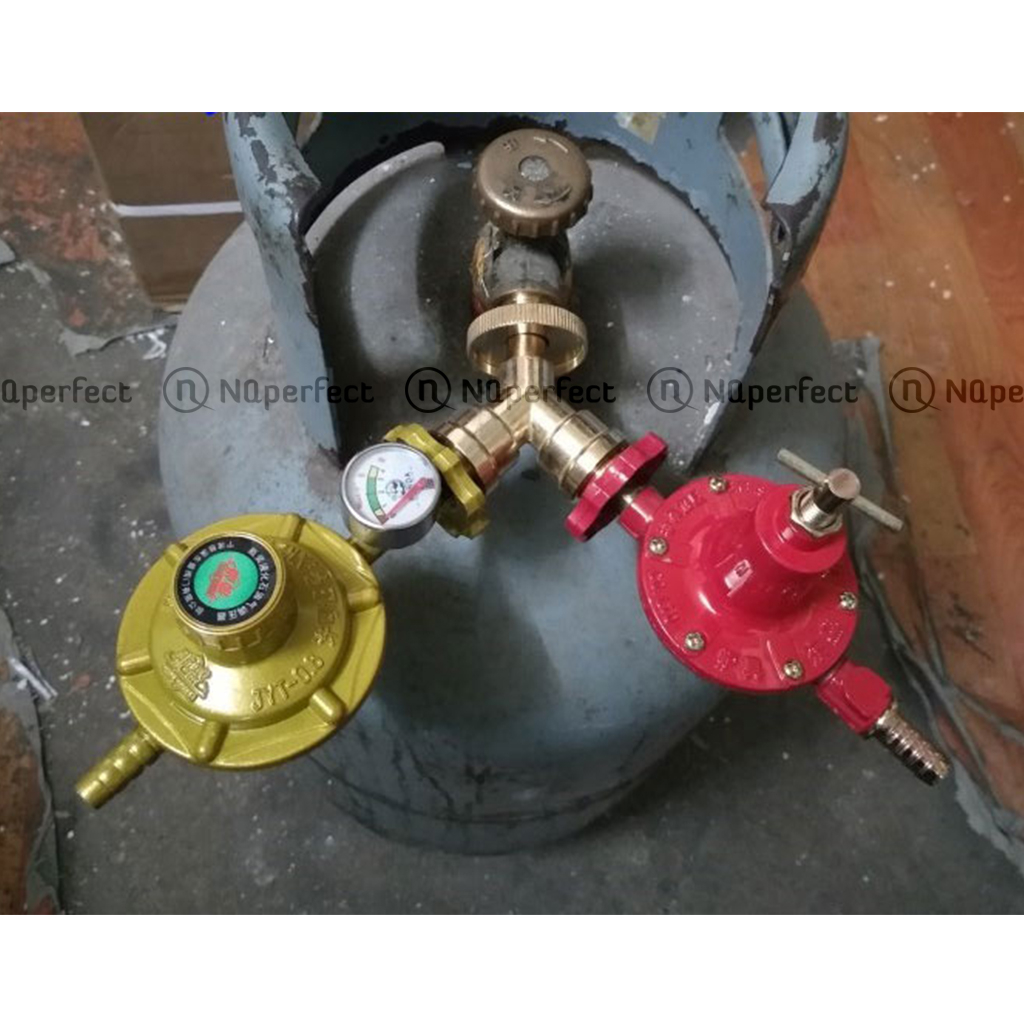 Van chữ Y / Van kết nối 2 bếp ga - 1 Bình gas xài 2 bếp