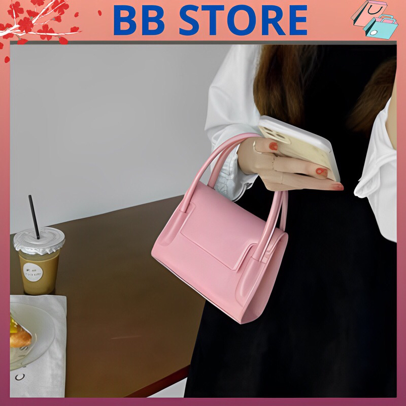 Túi Xách Nữ Túi Cầm Tay Da Mềm Loại Đẹp 2 Quai Phong Cách Hàn Quốc BB Store