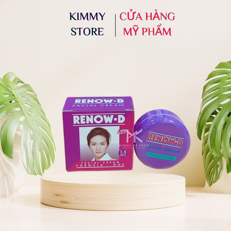 Kem Dưỡng Trắng Da RENOW-D facial Cream 7g Thái Lan
