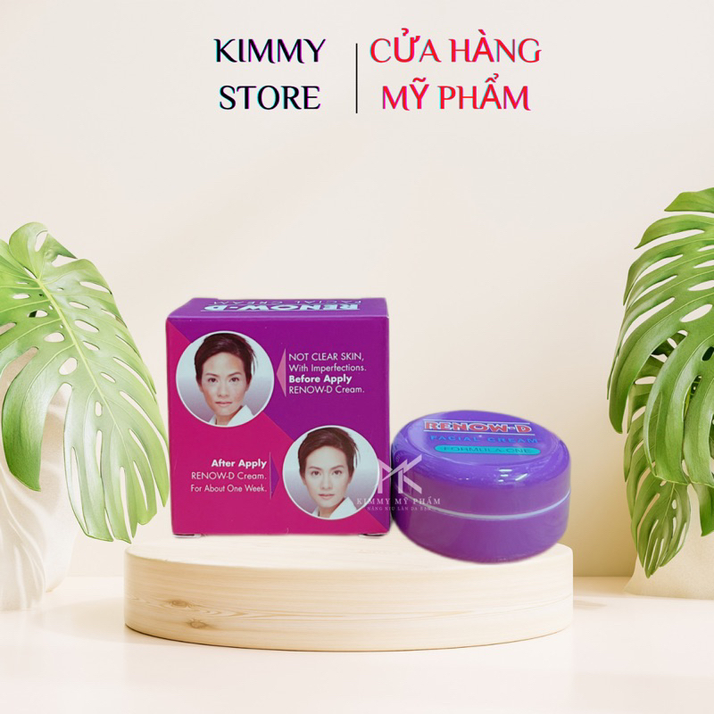 Kem Dưỡng Trắng Da RENOW-D facial Cream 7g Thái Lan