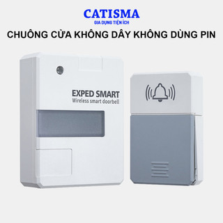 Chuông cửa Không dây Không cần dùng pin kết hợp làm Đèn ngủ cảm biến