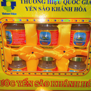 Nước Yến Khánh Hoà Sanvinest (Hộp 6 Lọ X70ml)