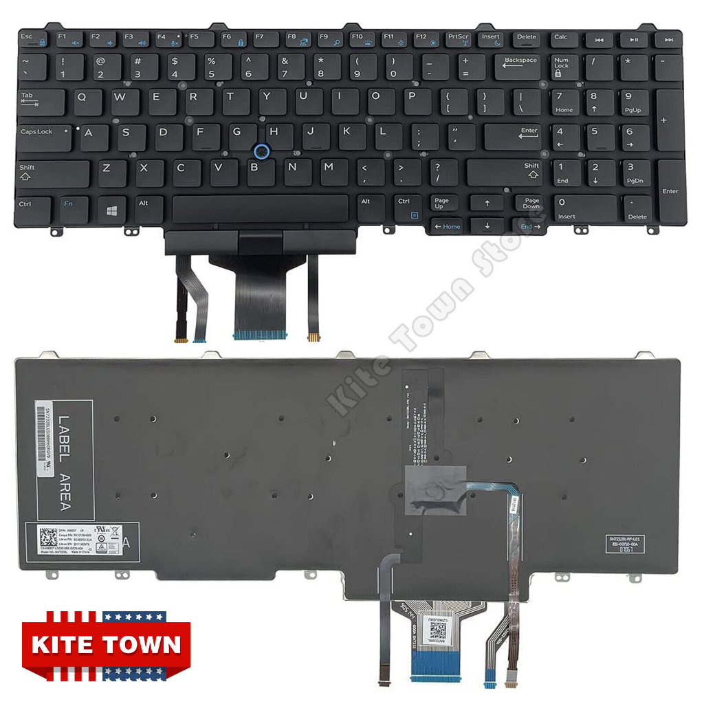 Bàn phím laptop Dell Latitude E5550 E5570 E5580 5580 5570 5550 5590 5591 - Hàng mới