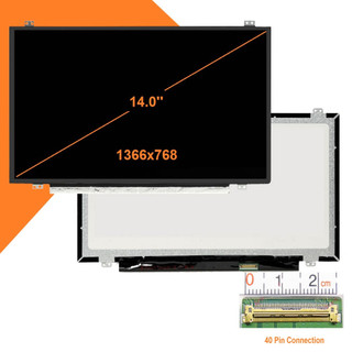 Màn hình laptop 14.0 led mỏng 40 pin