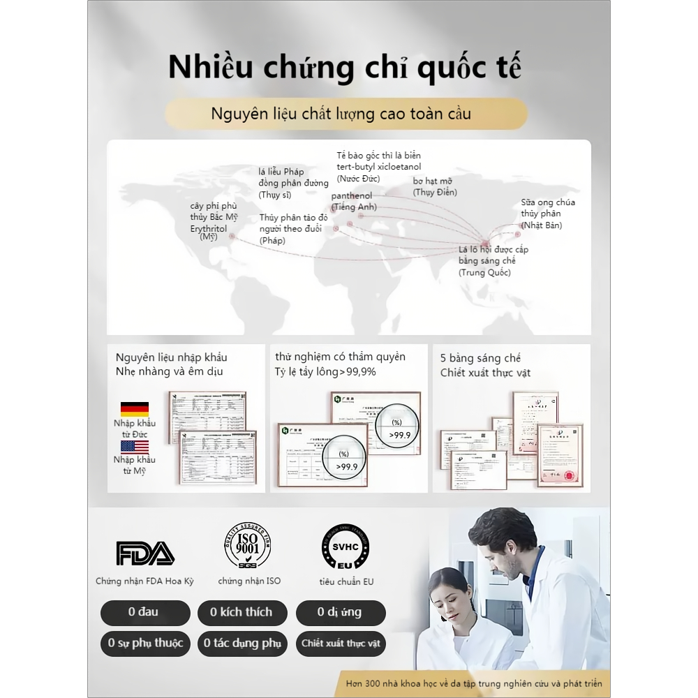 Kem tẩy lông vùng kín nam/tẩy lông nách /kem tẩy lông tay/gel triệt lông chân /chỉ dành cho nam 100g