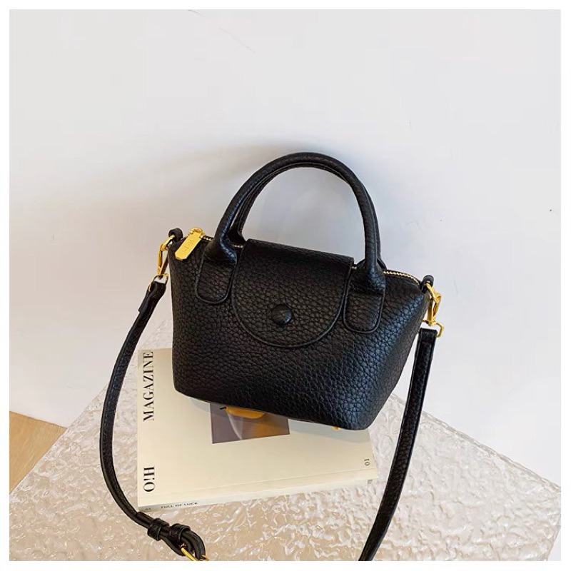 Túi đeo chéo Túi xách tay Túi HOBO QUAI XÁCH CÚC BẤM phong cách Hàn Quốc trẻ trung