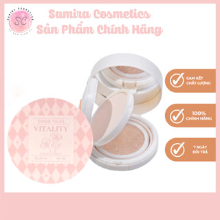 Phấn nước phấn Phủ Cushion Gogotales 2 in 1 kết hợp phấn nước và phấn phủ siêu tiên lợi Che Khuyết Điểm Và Kiềm Dầu