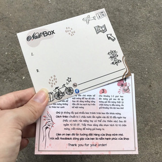 Set 10c Dụng cụ làm Nailbox