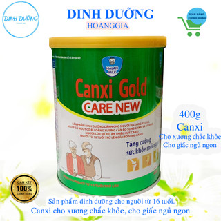Sữa Canxi Gold Care 400g - Cho xương chắc khỏe, cho giấc ngủ ngon