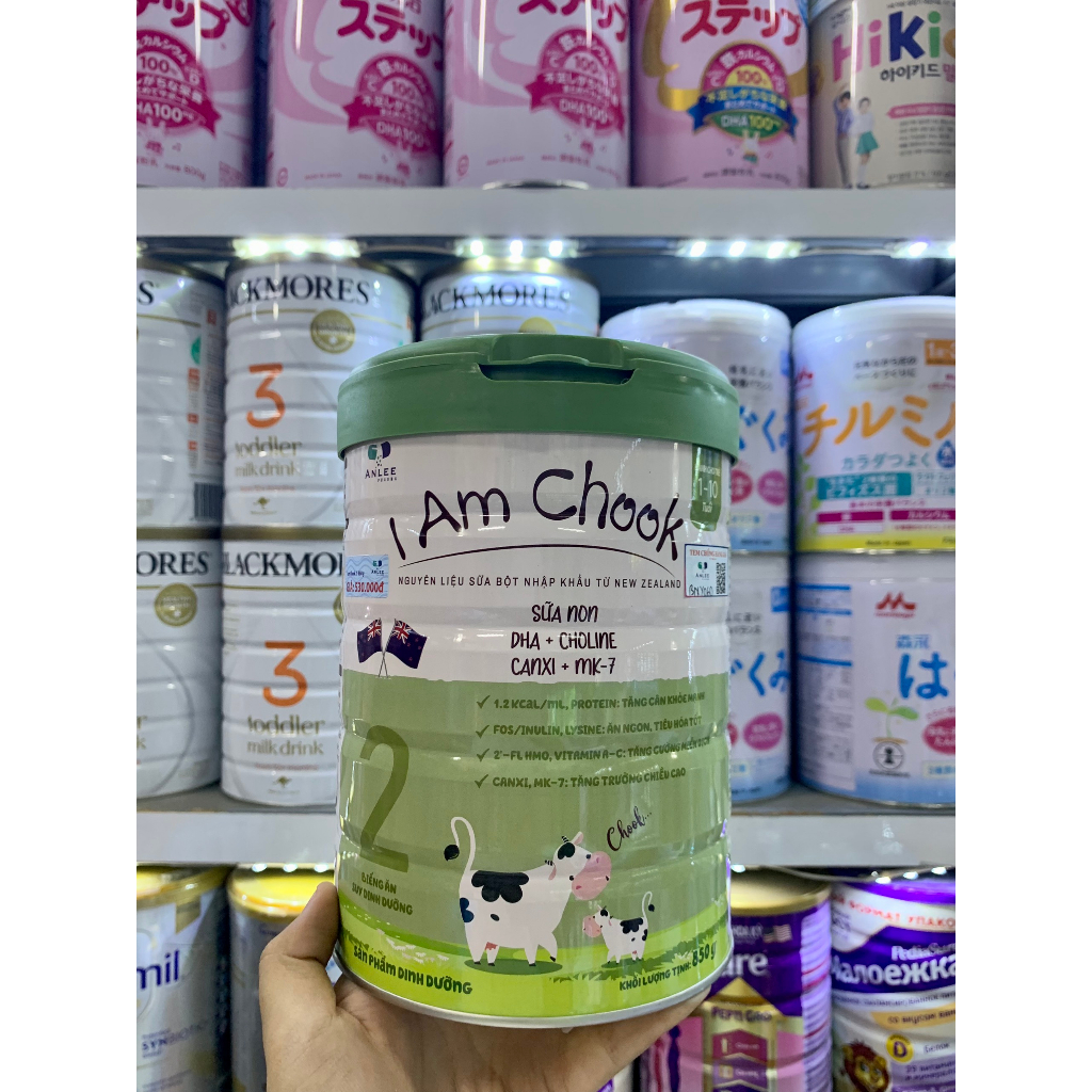 Sữa Bột I AM CHOOK Nhập Khẩu Chính Hãng Từ New Zealand - - Lon 850g