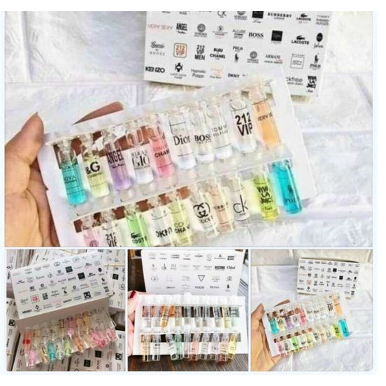 NNKN0027 - Set nước hoa test 20 chai - sẵn sll giá đẹp ạ