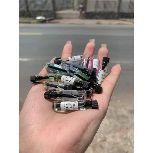 SET NƯỚC HOA TEST MINI 20 CHAI 20 MÙI 20 HÃNG KHÁC NHAU