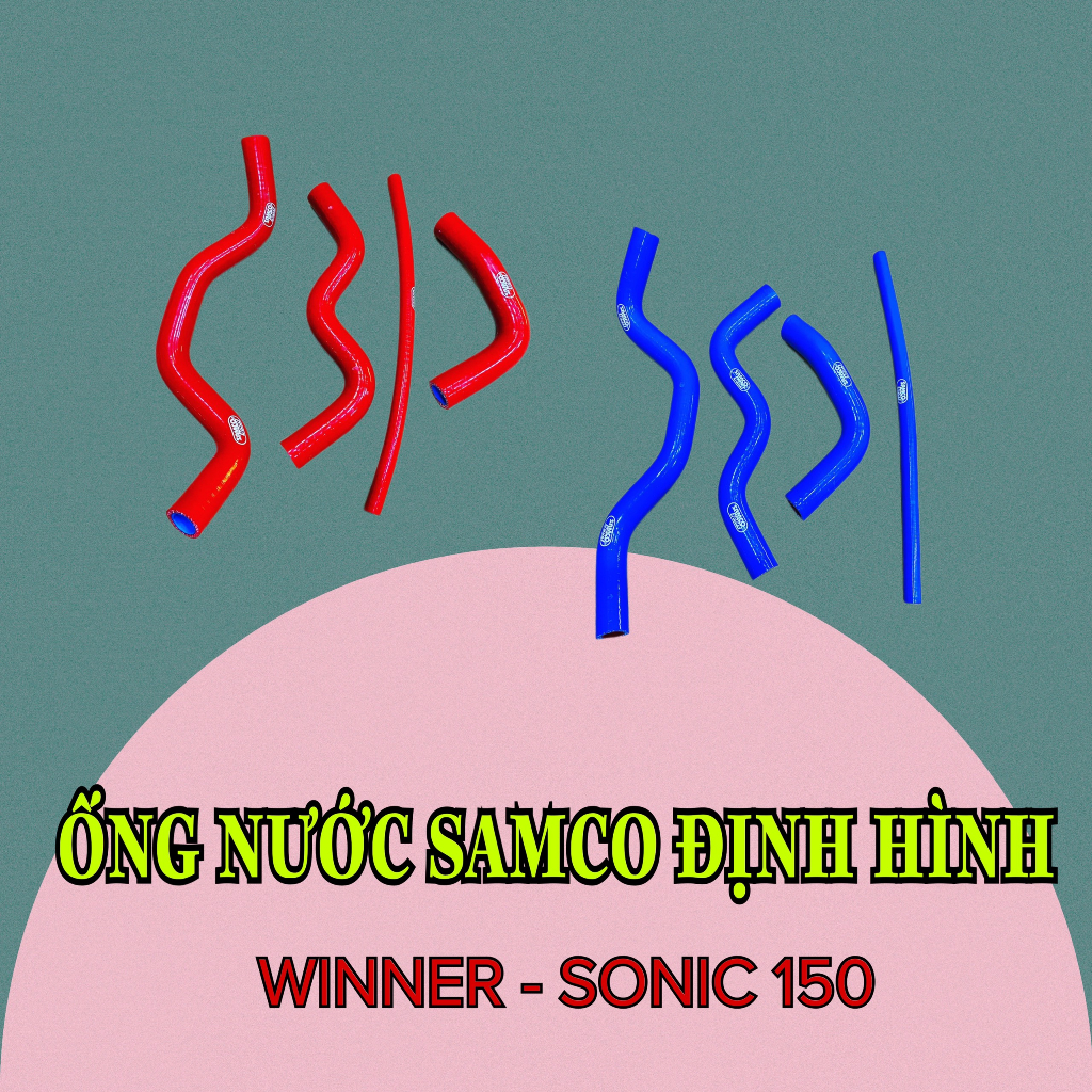 Ống nước SAMCO định hình Thái EXT 135 - 150 - WINNER - SONIC - VARIO - RAIDER