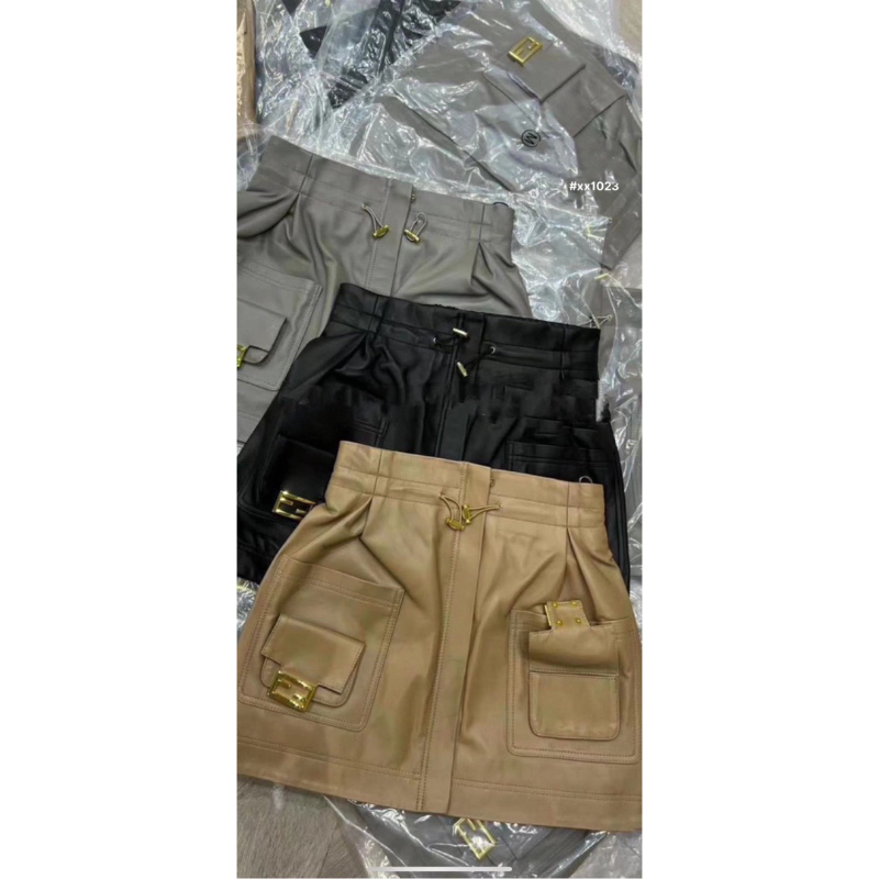 Chân váy da hàng QCL1