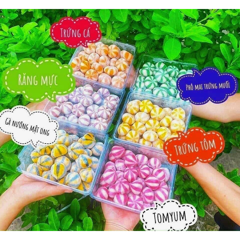 Viên Thả Lẩu Đủ Loại Gói 500g