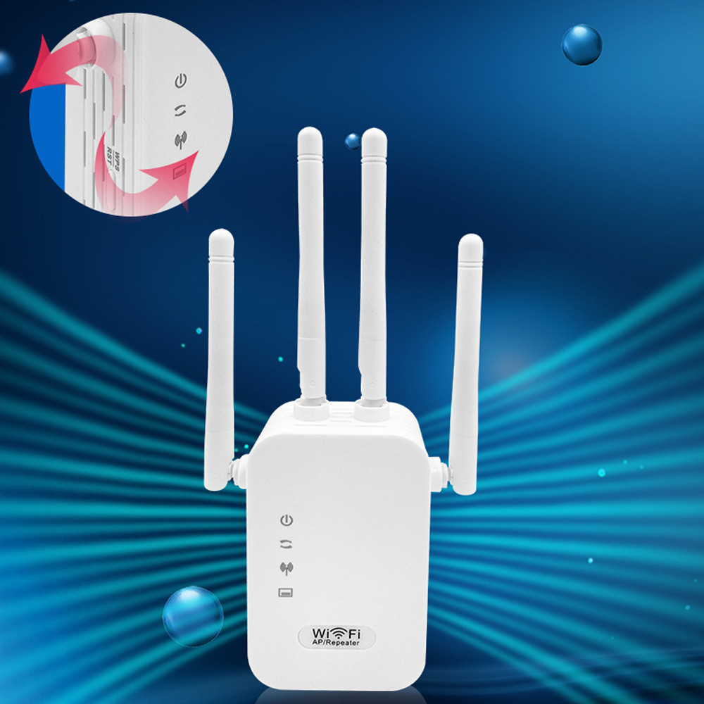 Bộ Kích Sóng Wifi Habitek  KS01 , 4 Râu tốc độ cao 300 Mbps ,Xuyên Tường Mạnh Mẽ | BigBuy360 - bigbuy360.vn