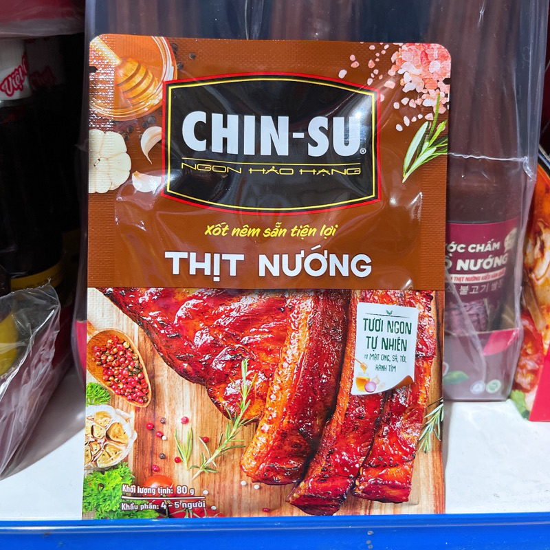 (Combo 3) Sốt Thịt Nướng Chinsu 80g