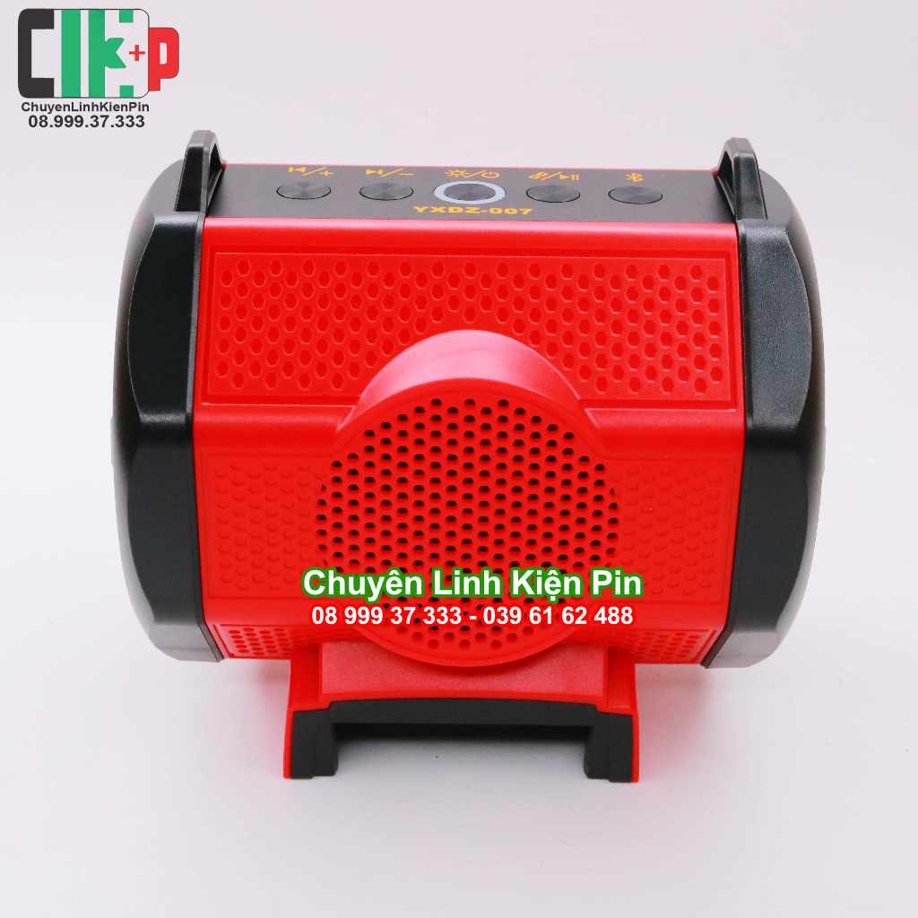 Loa Bluetooth Di Động Cho Milwaukee 18-20V Pin Li-ion | Cổng USB - Type-C Sạc Dự Phòng Tiện Lợi CLKP