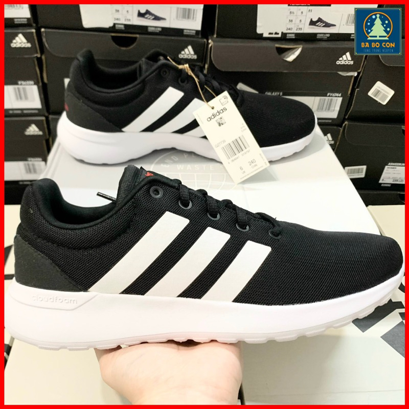 Giày Thể Thao Adidas Lite Racer CLN 2.0 GZ7739 Fullbox Màu Đen chữ đỏ tuyệt đẹp, cực kỳ êm ái