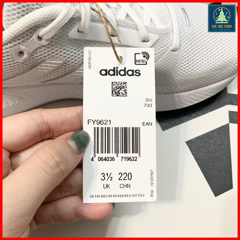 Giày  Fullbox Adidas Runfalcon 2.0 ‘White Silver Metallic FY9621, đi cực êm ái và ôm chân