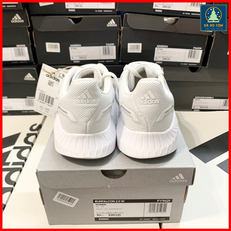 Giày  Fullbox Adidas Runfalcon 2.0 ‘White Silver Metallic FY9621, đi cực êm ái và ôm chân
