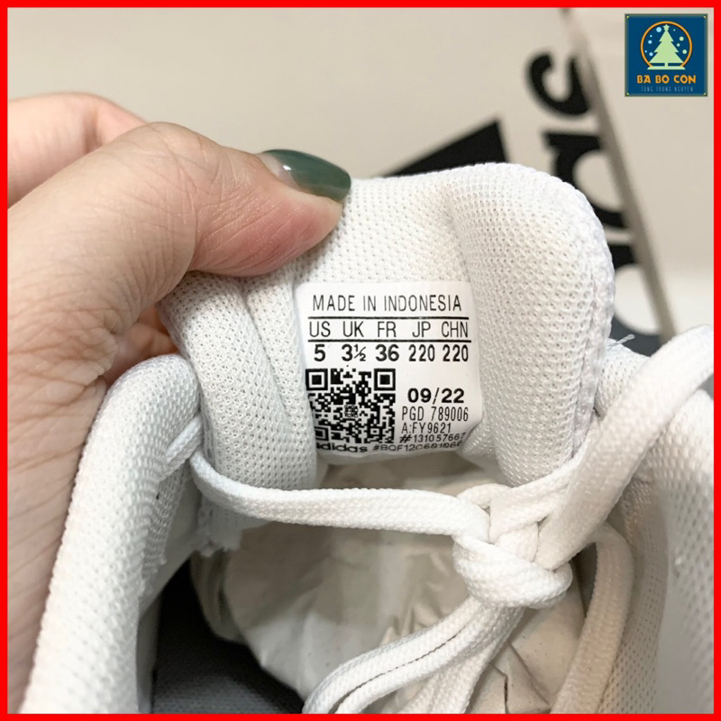 Giày  Fullbox Adidas Runfalcon 2.0 ‘White Silver Metallic FY9621, đi cực êm ái và ôm chân