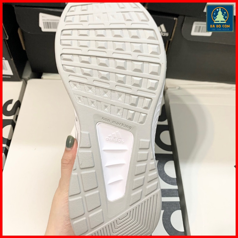 Giày  Fullbox Adidas Runfalcon 2.0 ‘White Silver Metallic FY9621, đi cực êm ái và ôm chân