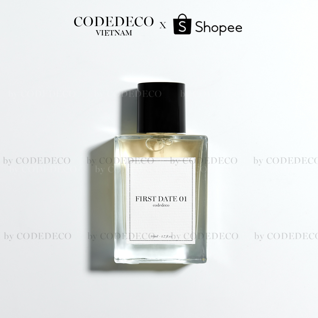 Tinh dầu thơm CODEDECO First Date 01 quyến rũ, sang trọng, lôi cuốn 50ml