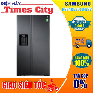 Tủ lạnh samsung inverter rs64r5301b4/sv 617 lít